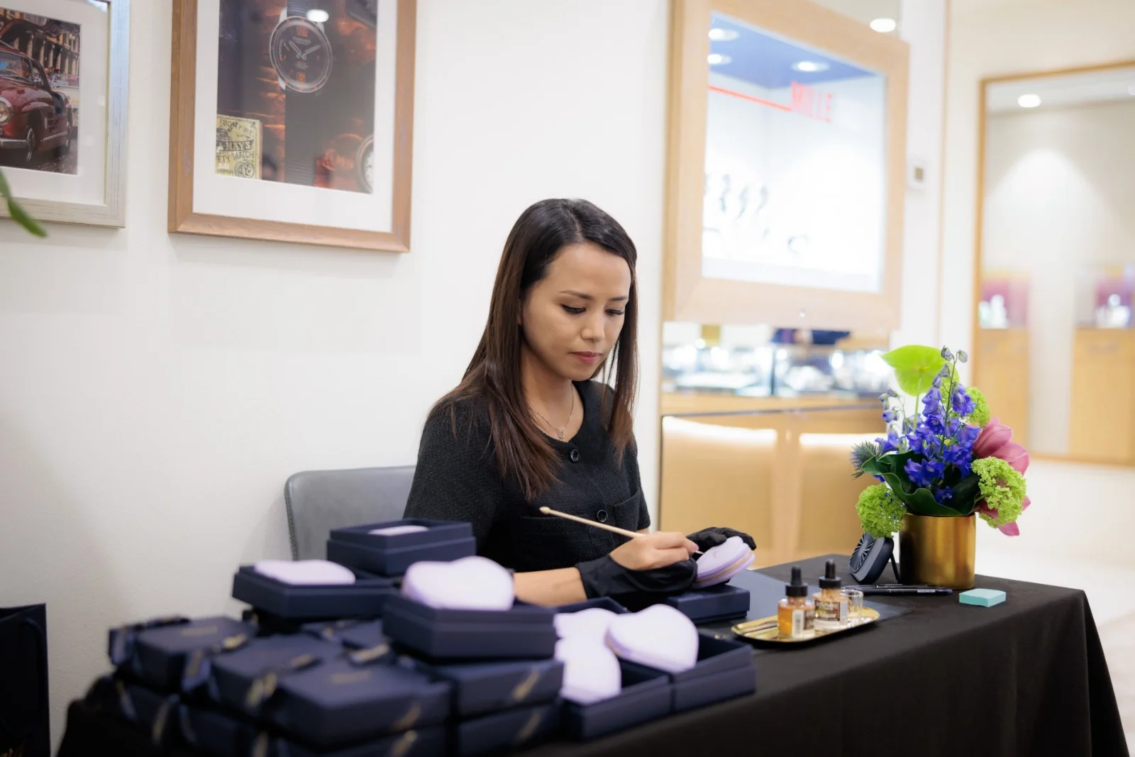 Luxury retail personalisation event