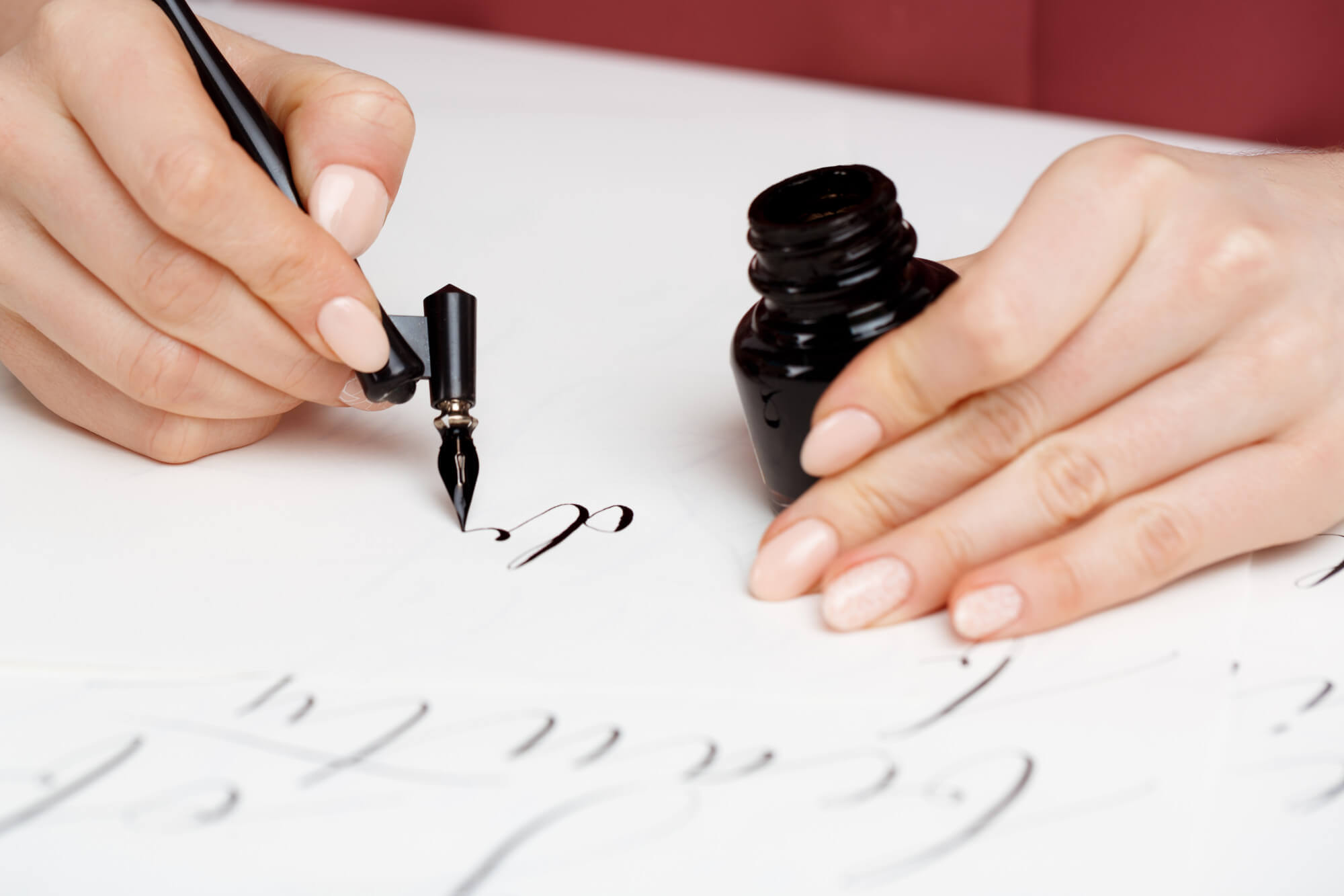 Mastering Dip Pen Calligraphy From Calligraphy Singapore Experts
